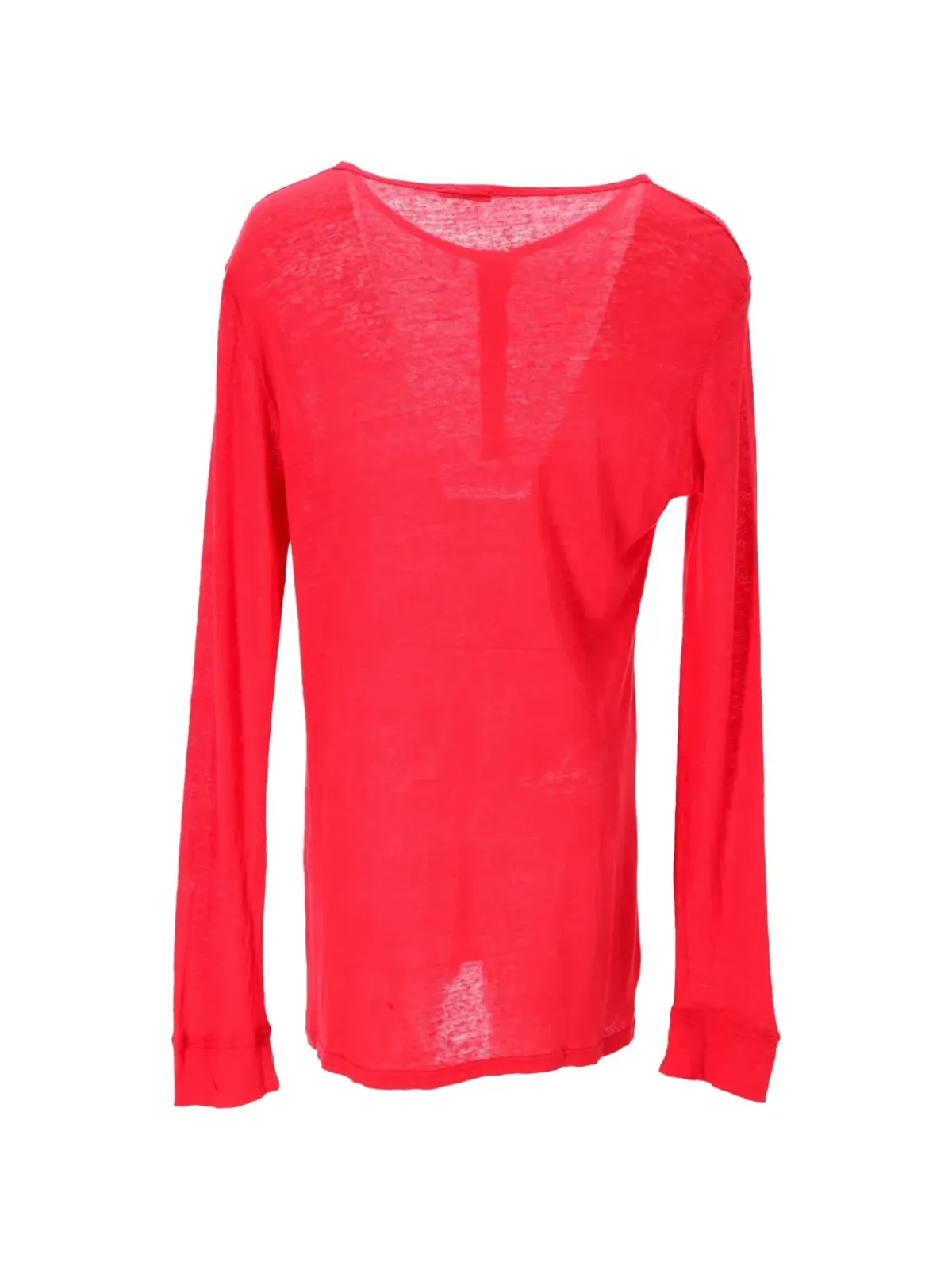 Balmain Pre-Owned 半ボタン長袖Tシャツ - 画像3