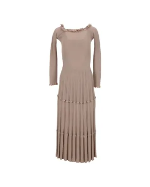 Altuzarra プリーツ入りニットミディドレス - サムネイル1