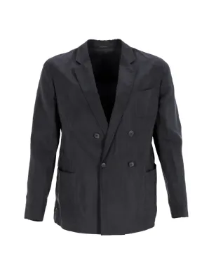 Giorgio Armani Pre-Owned ダブルブレストブレザー - サムネイル1