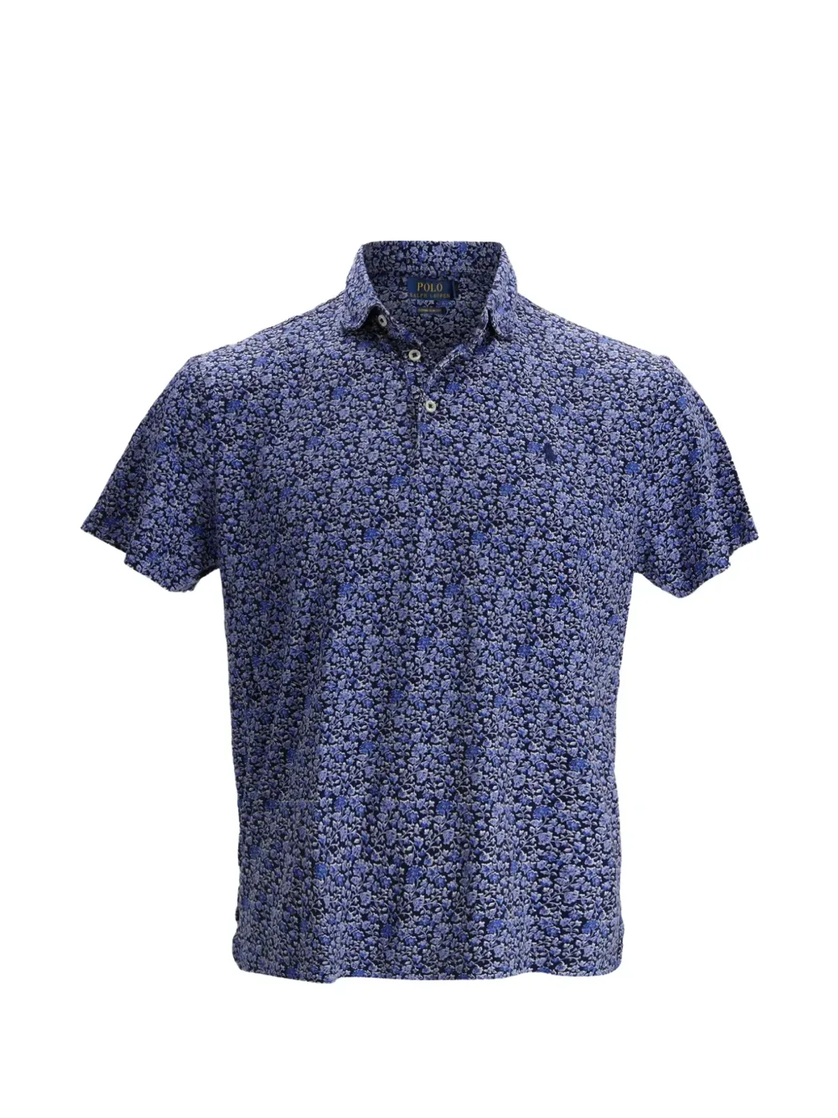Polo Ralph Lauren Vintage 花柄プリントポロシャツ - 画像1