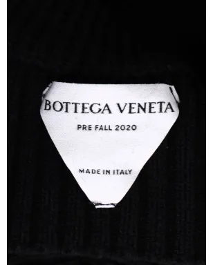 Bottega Veneta Pre-Owned カットアウト付き膝丈ウールミディドレス - ブラック - サムネイル4