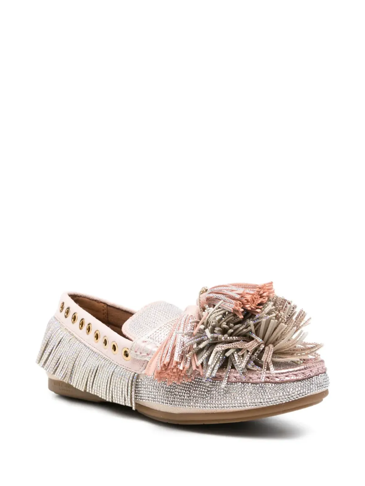 Kurt Geiger タッセルフリンジ ローファー - シルバー - 画像2