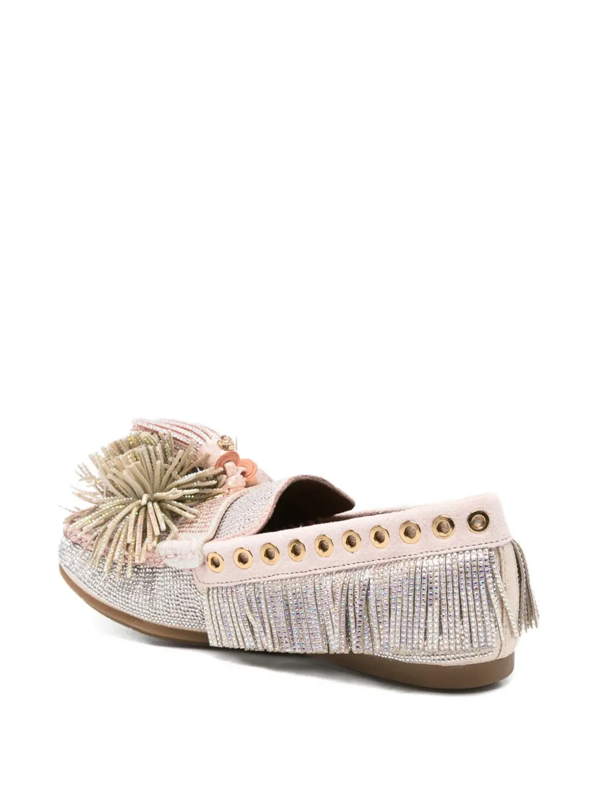 Kurt Geiger タッセルフリンジ ローファー - シルバー - 画像3