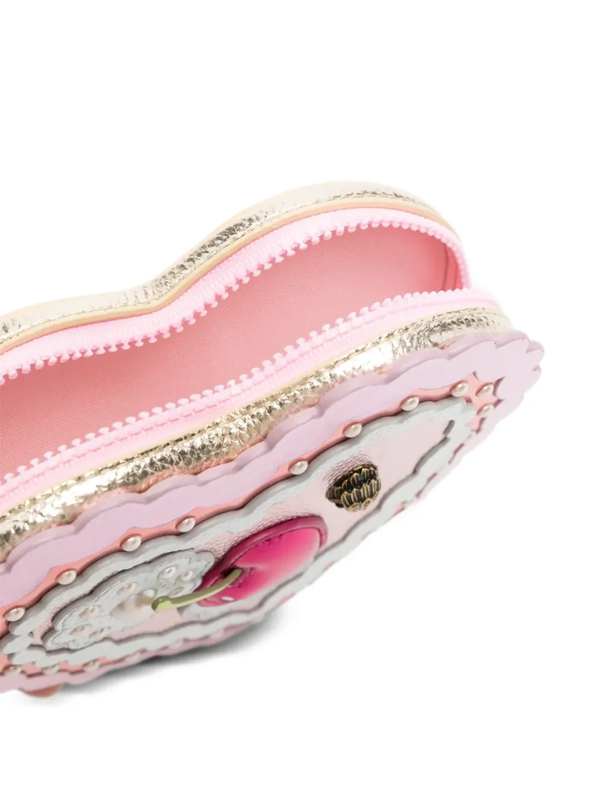 Kurt Geiger ハートケーキ バッグチャーム - ピンク - 画像5
