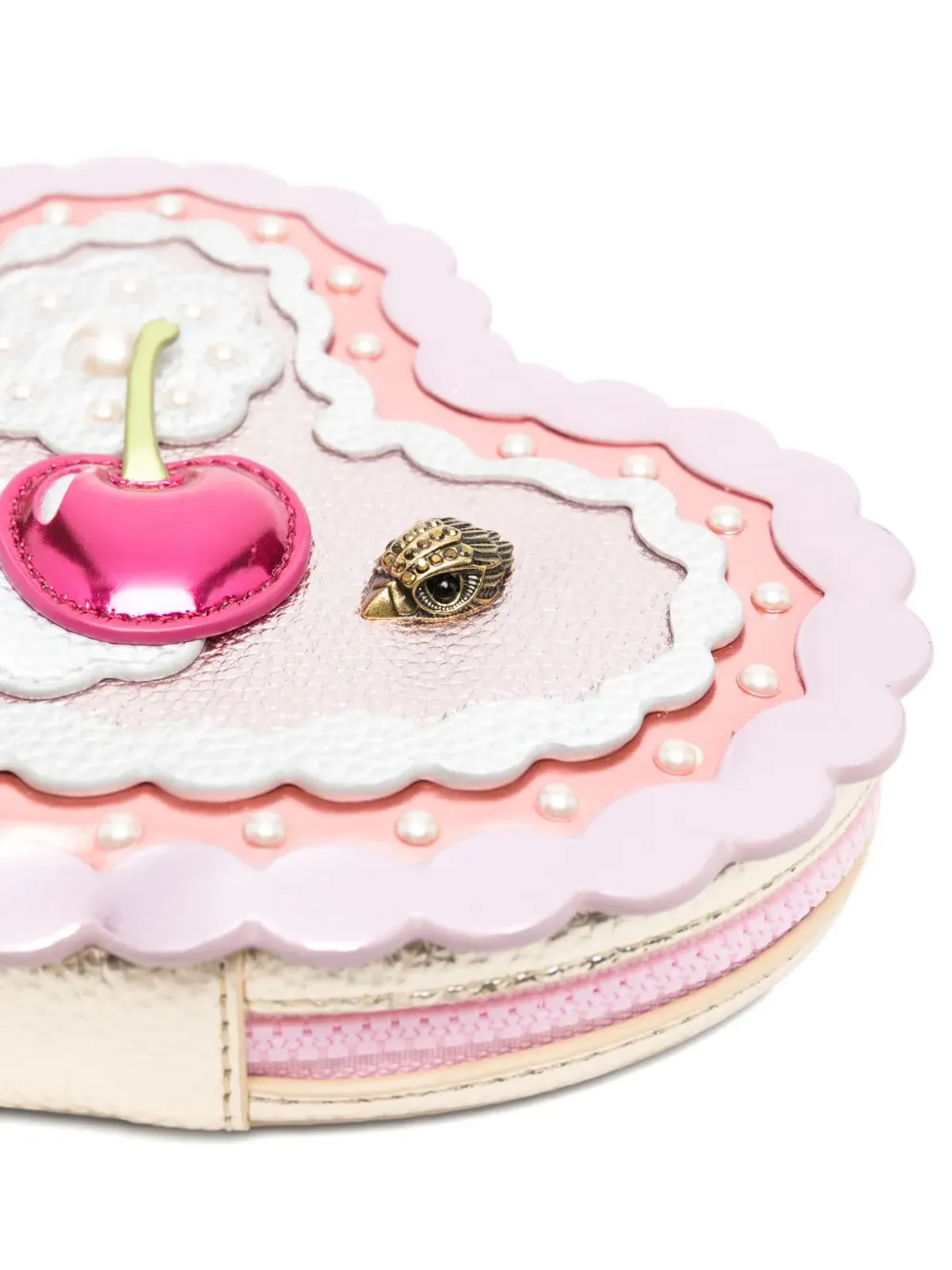 Kurt Geiger ハートケーキ バッグチャーム - ピンク - 画像4