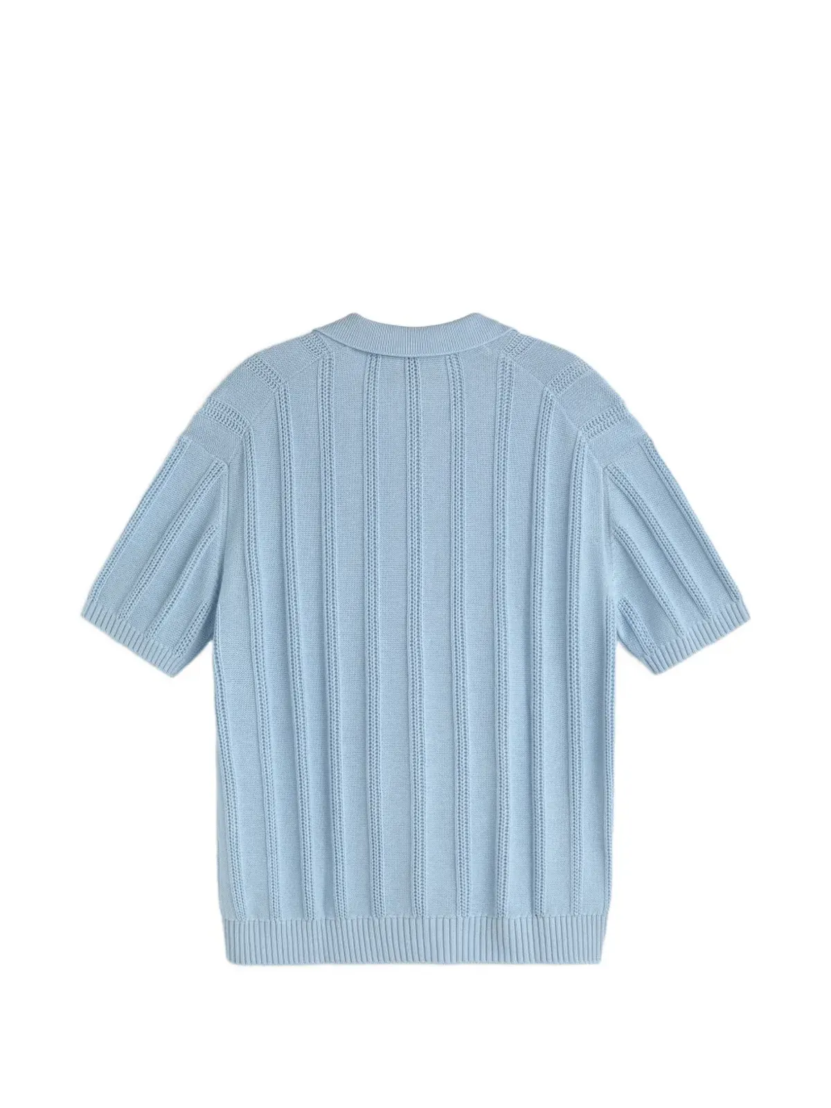 LES HÉRITIERS ニットTシャツ ブルー - 画像2