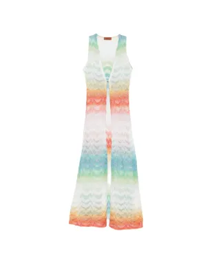 Missoni Vネック ノースリーブ チュニック - ホワイト - サムネイル1