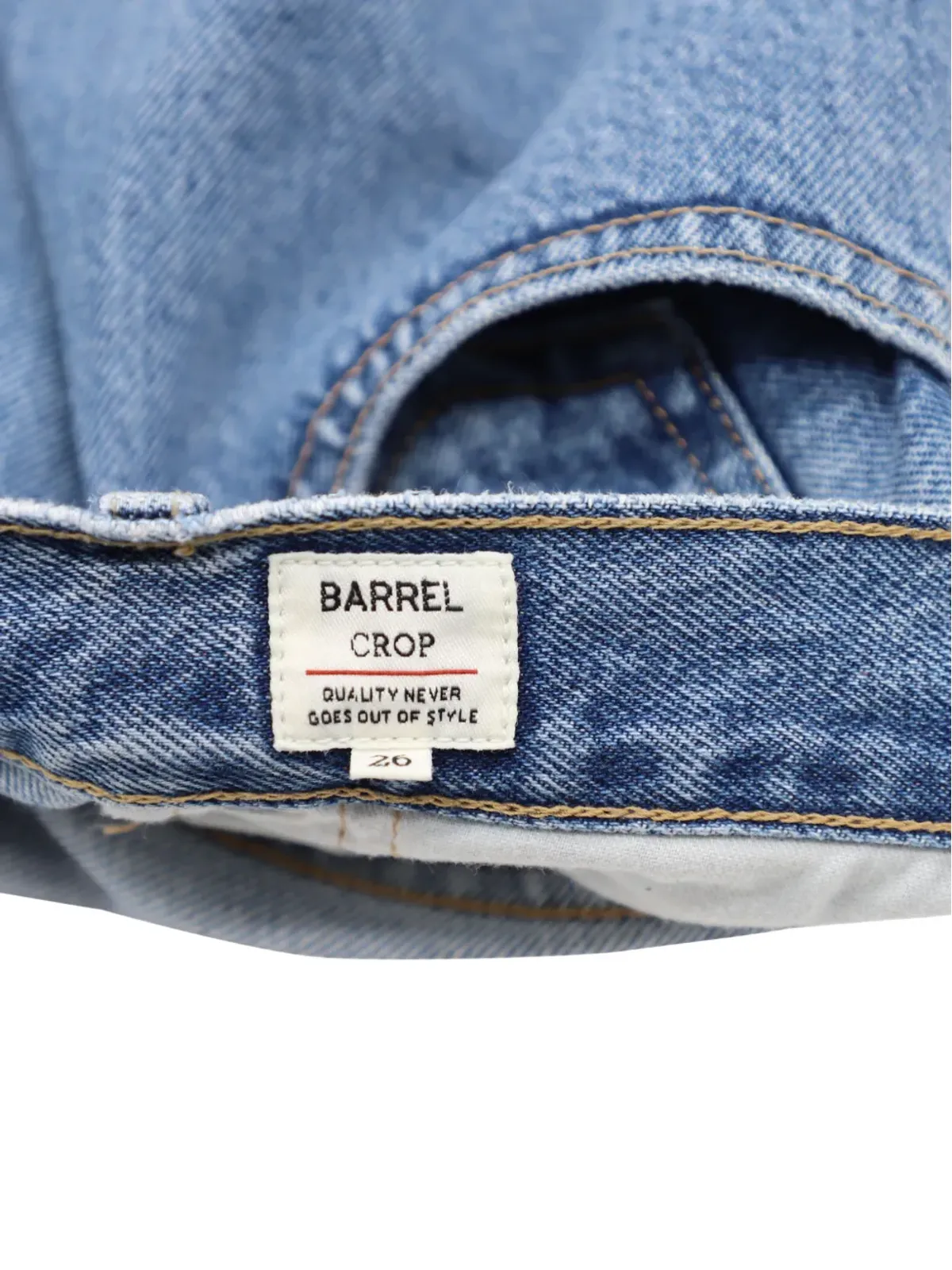 Levi's Vintage Clothing 501 logo-patch jeans - Blue - 画像3