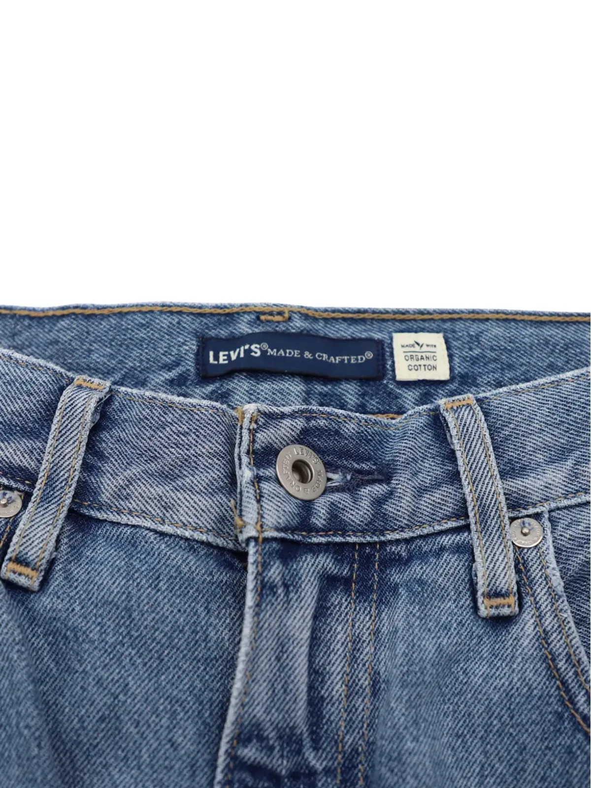 Levi's Vintage Clothing 501 logo-patch jeans - Blue - 画像4