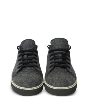 Lanvin ビンテージ フェルト レースアップ スニーカー - サムネイル5