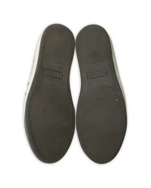 Lanvin ビンテージ フェルト レースアップ スニーカー - サムネイル4
