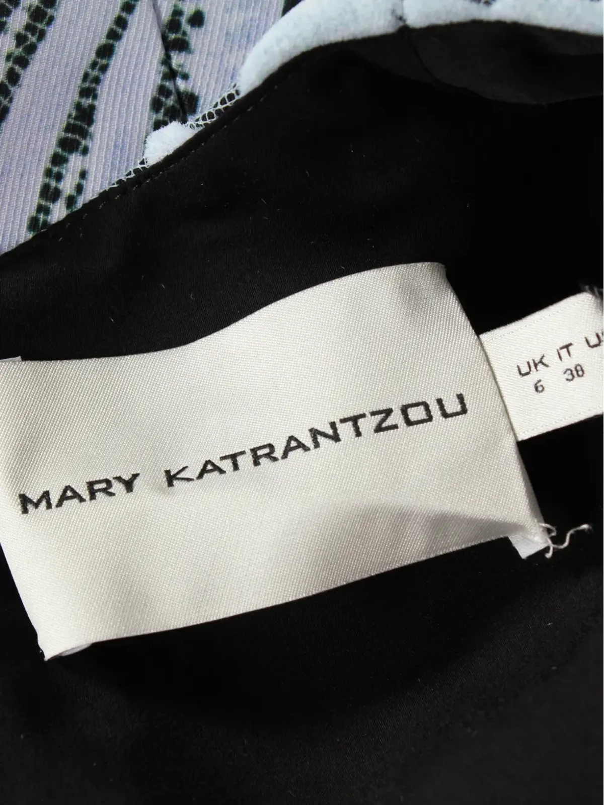 Mary Katrantzou 花柄ノースリーブミディドレス - ブラック - 画像5