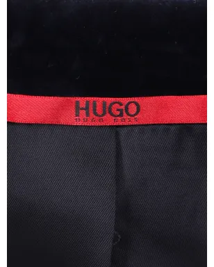 HUGO シングルブレスト ベルベット ブレザー - サムネイル4