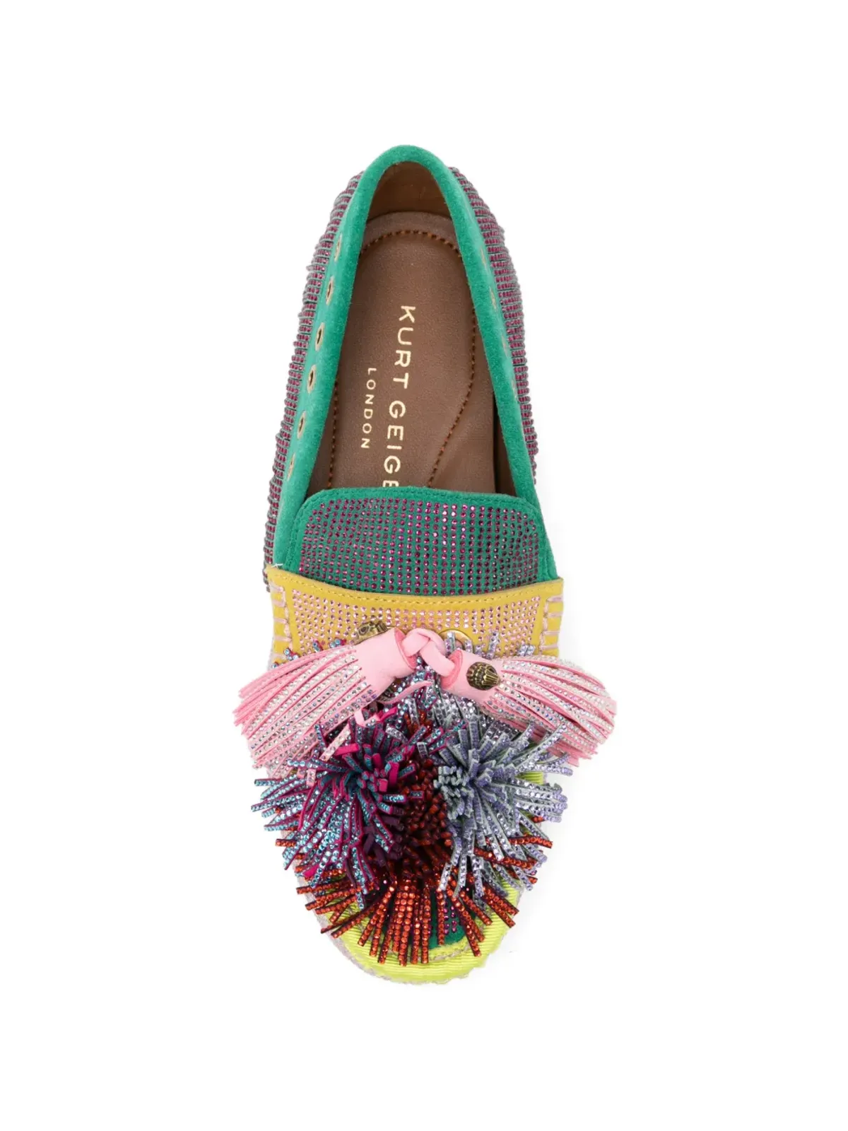 Kurt Geiger ポンポムタッセル ローファー - 画像4