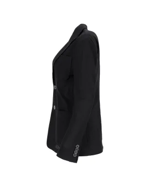 Giorgio Armani ビンテージ メッシュバック ピークラペル ブレザー - サムネイル2