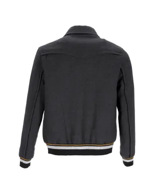 Lanvin Pre-Owned ジップ付きウールボンバージャケット - サムネイル2