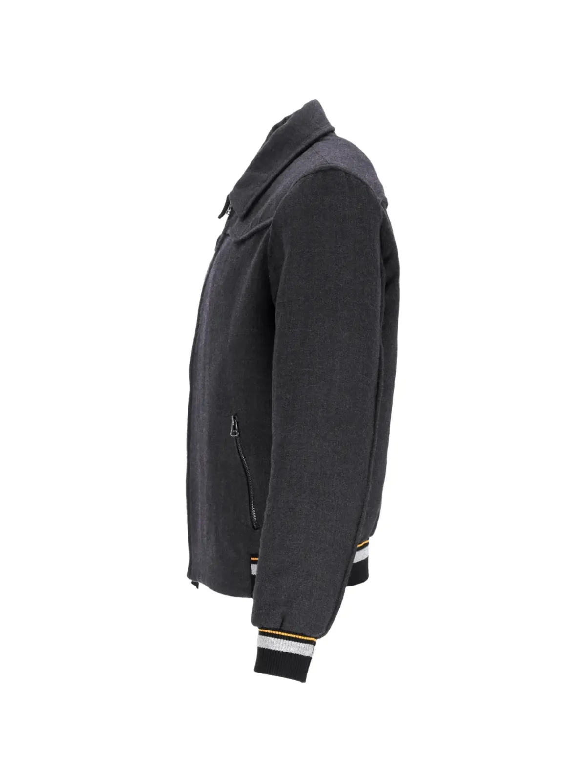 Lanvin Pre-Owned ジップ付きウールボンバージャケット - 画像3