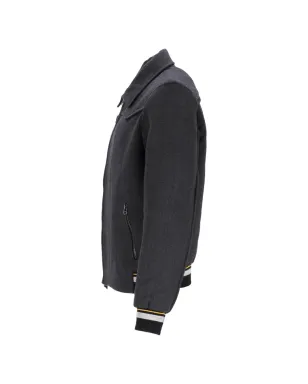 Lanvin Pre-Owned ジップ付きウールボンバージャケット - サムネイル3
