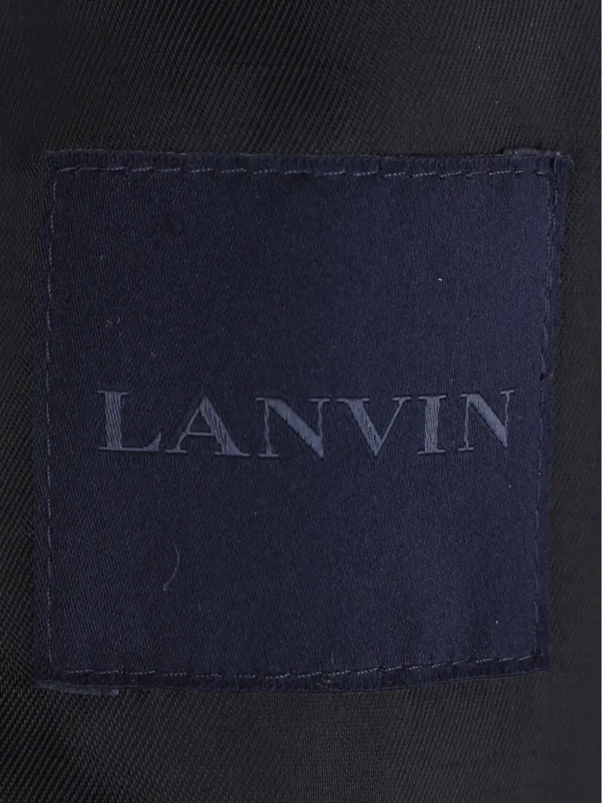 Lanvin Pre-Owned ジップ付きウールボンバージャケット - 画像4