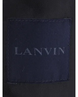 Lanvin Pre-Owned ジップ付きウールボンバージャケット - サムネイル4