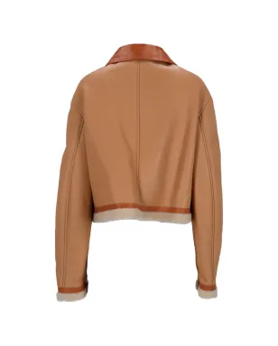 Jil Sander Pre-Owned レザー ジャケット - サムネイル2