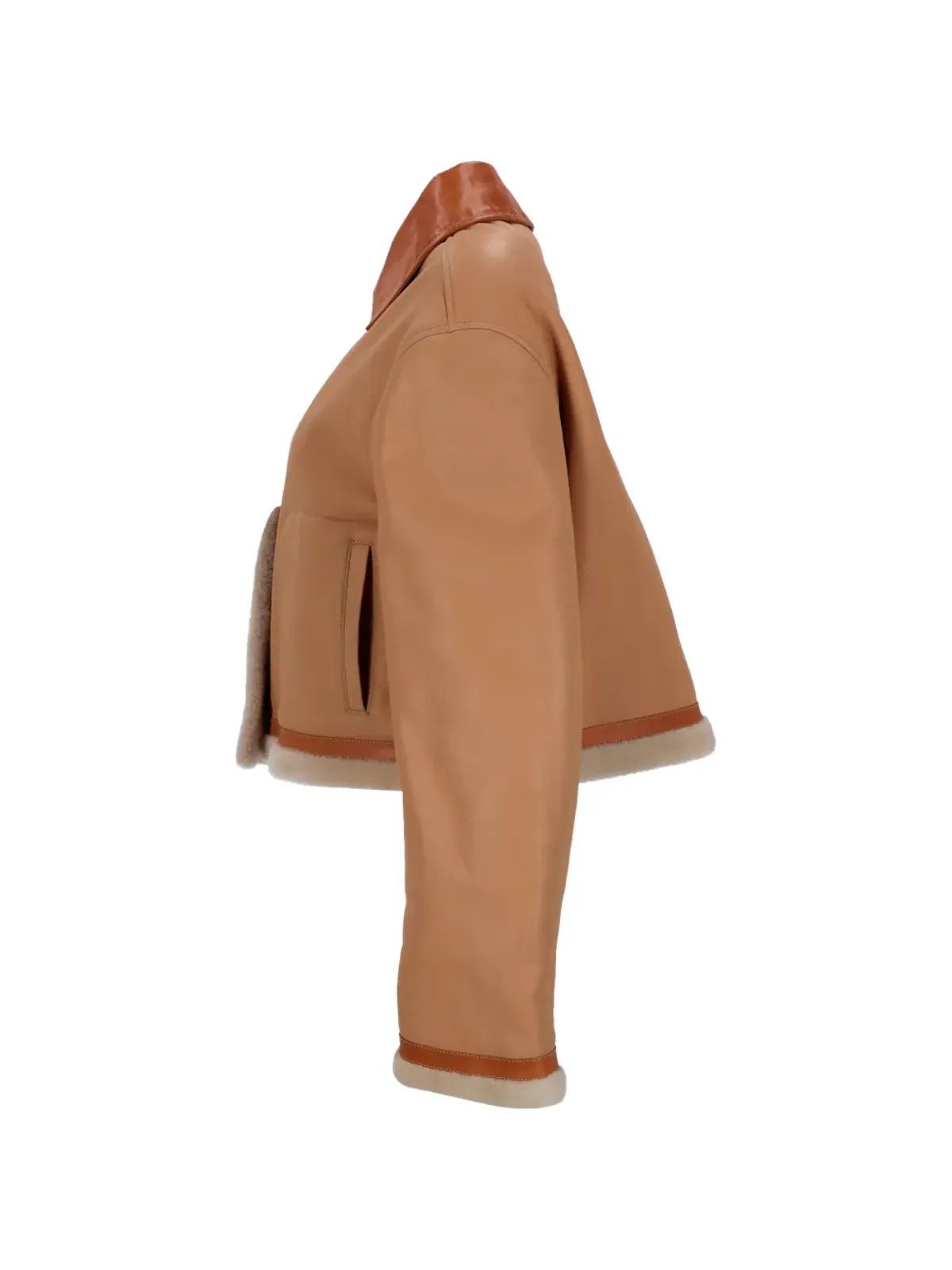 Jil Sander Pre-Owned レザー ジャケット - 画像3