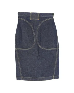 Alaïa Pre-Owned ペンシルミディスカート - サムネイル2