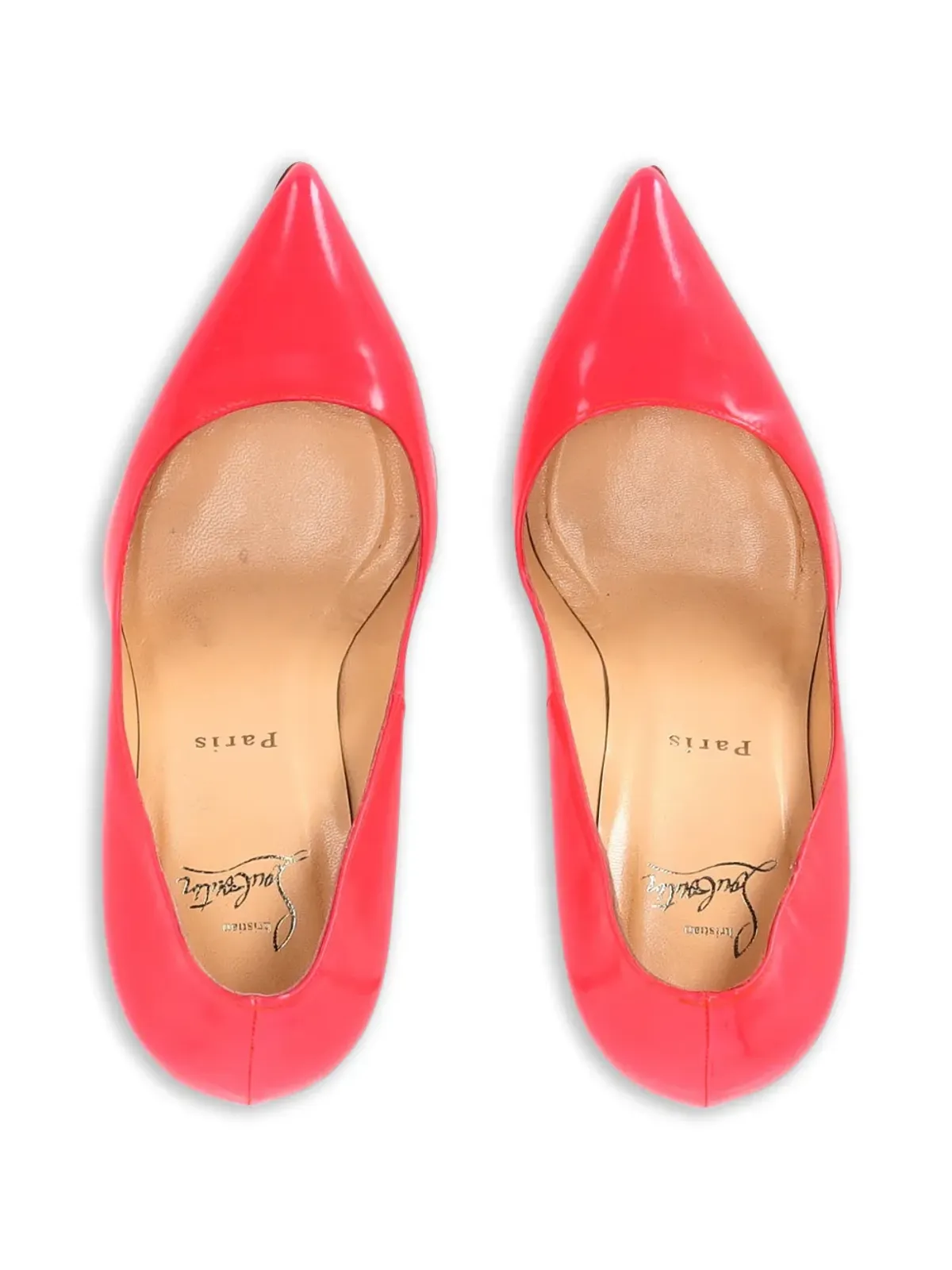 Christian Louboutin Pre-Owned Pigalle ポインテッド レザー パンプス - 画像5