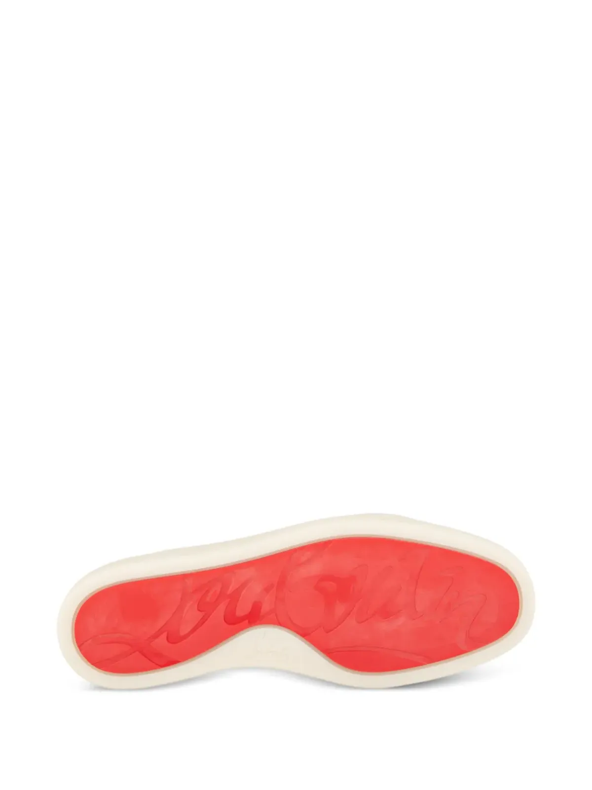 Christian Louboutin Pre-Owned Rantulow レースアップスニーカー - 画像4