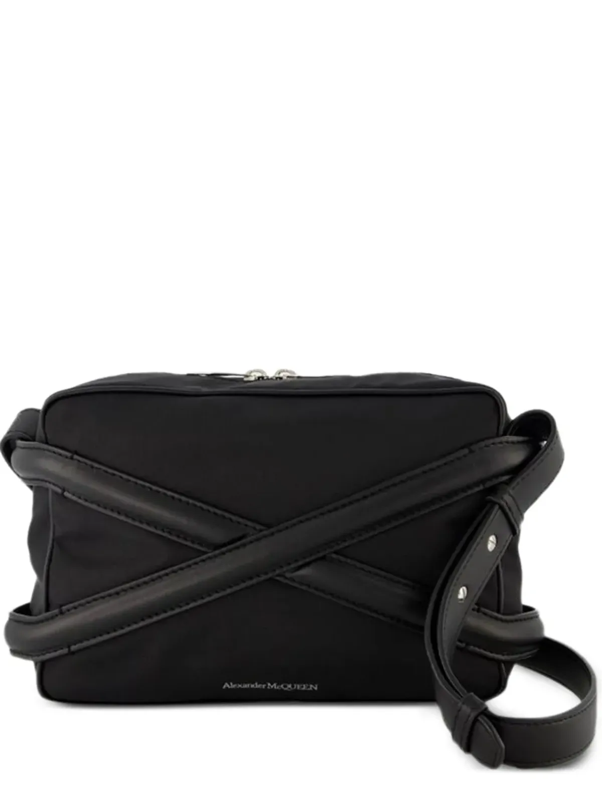 Alexander McQueen Pre-Owned ロゴディテール メッセンジャーバッグ - 画像1
