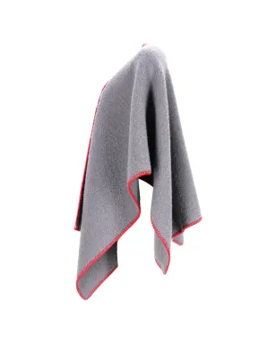 Rick Owens Vintage ウール ホイップステッチ Vネック ポンチョ - サムネイル3