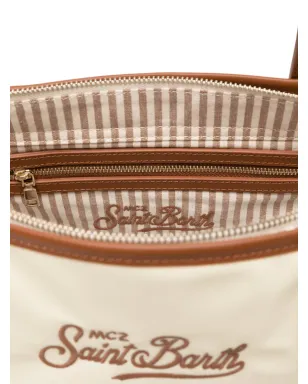 MC2 Saint Barth 刺繍ロゴ トートバッグ - イエロー - サムネイル5
