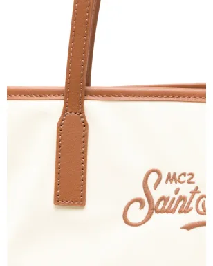 MC2 Saint Barth 刺繍ロゴ トートバッグ - イエロー - サムネイル4