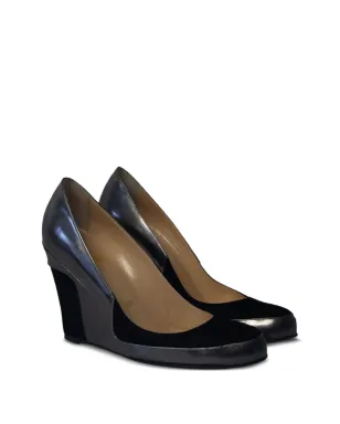 Christian Louboutin Pre-Owned レザーウェッジパンプス - サムネイル2