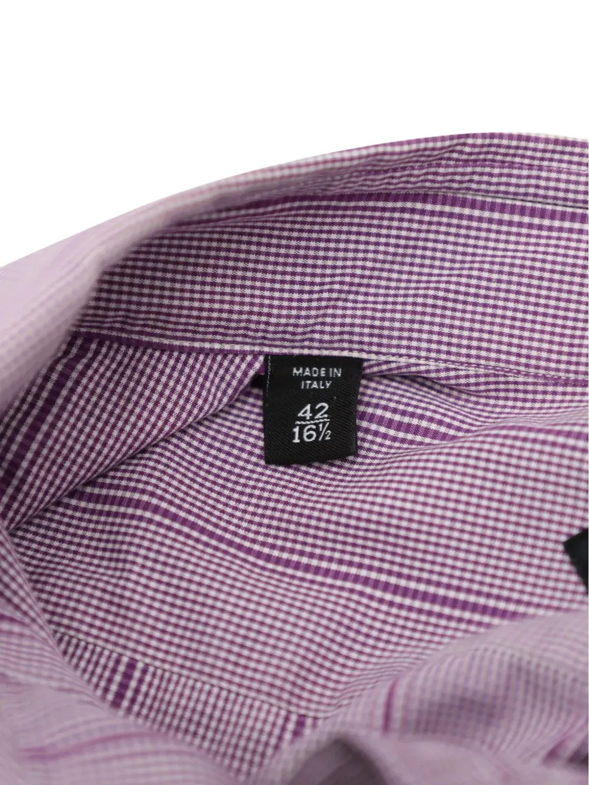 Tom Ford Vintage ストライプ柄ボタンダウンコットンシャツ - パープル - 画像4