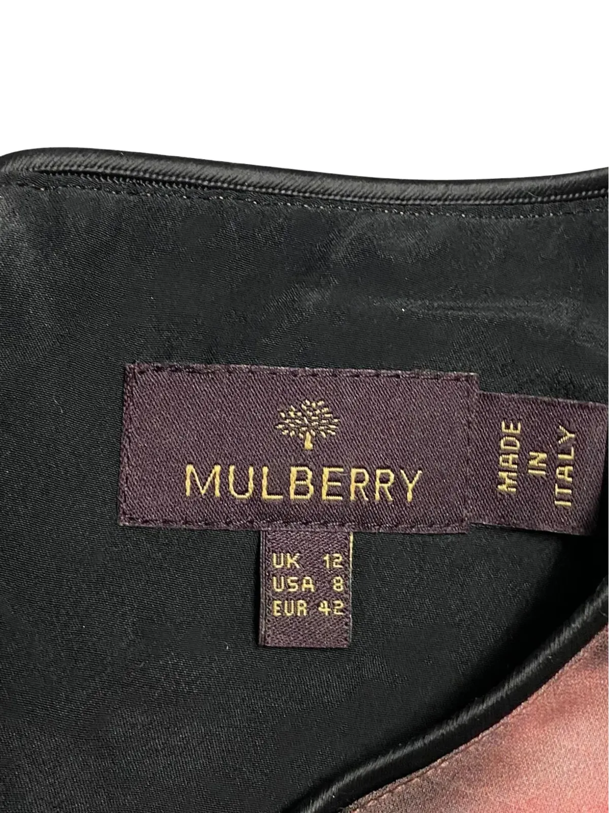 Mulberry Pre-Owned ロングスリーブ ミニドレス - 画像5