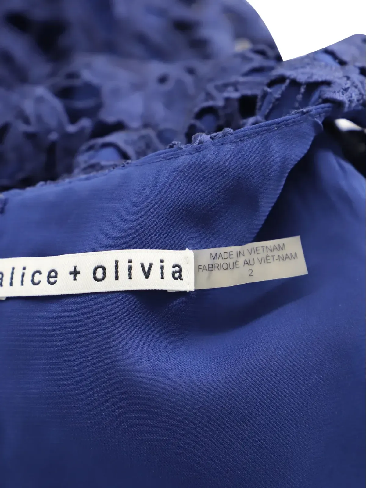 alice + olivia レースミニドレス - 画像3