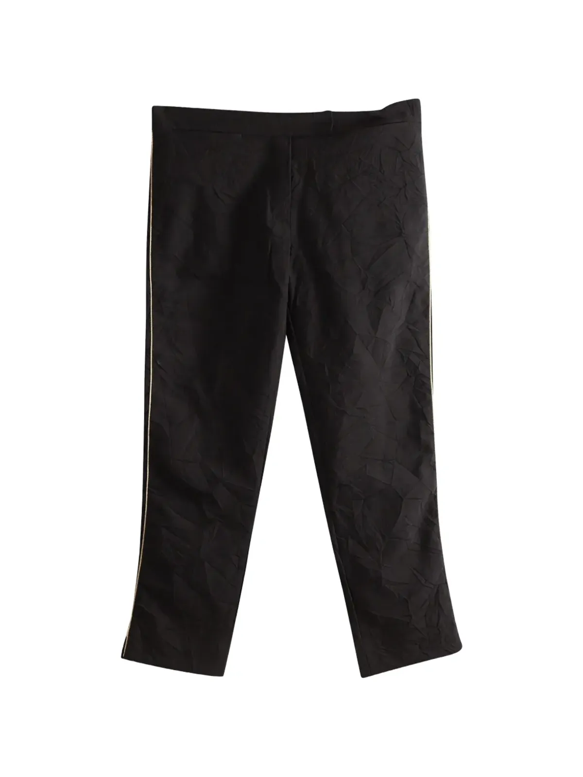 Ann Demeulemeester Vintage クロップドストライプサイドパンツ - 画像1
