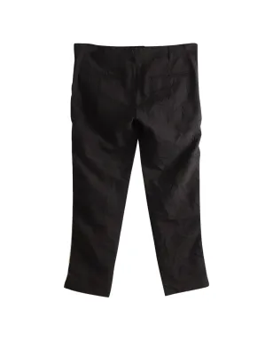 Ann Demeulemeester Vintage クロップドストライプサイドパンツ - サムネイル2