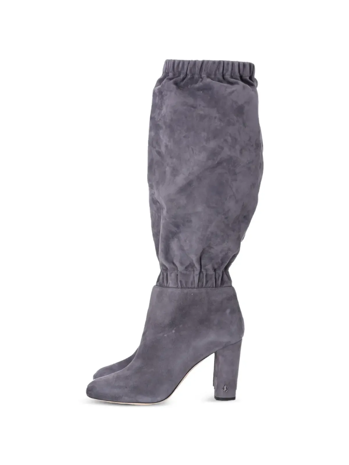 Jimmy Choo ビンテージ Maxyn アーモンドトゥ スエード ブーツ - グレー - 画像1