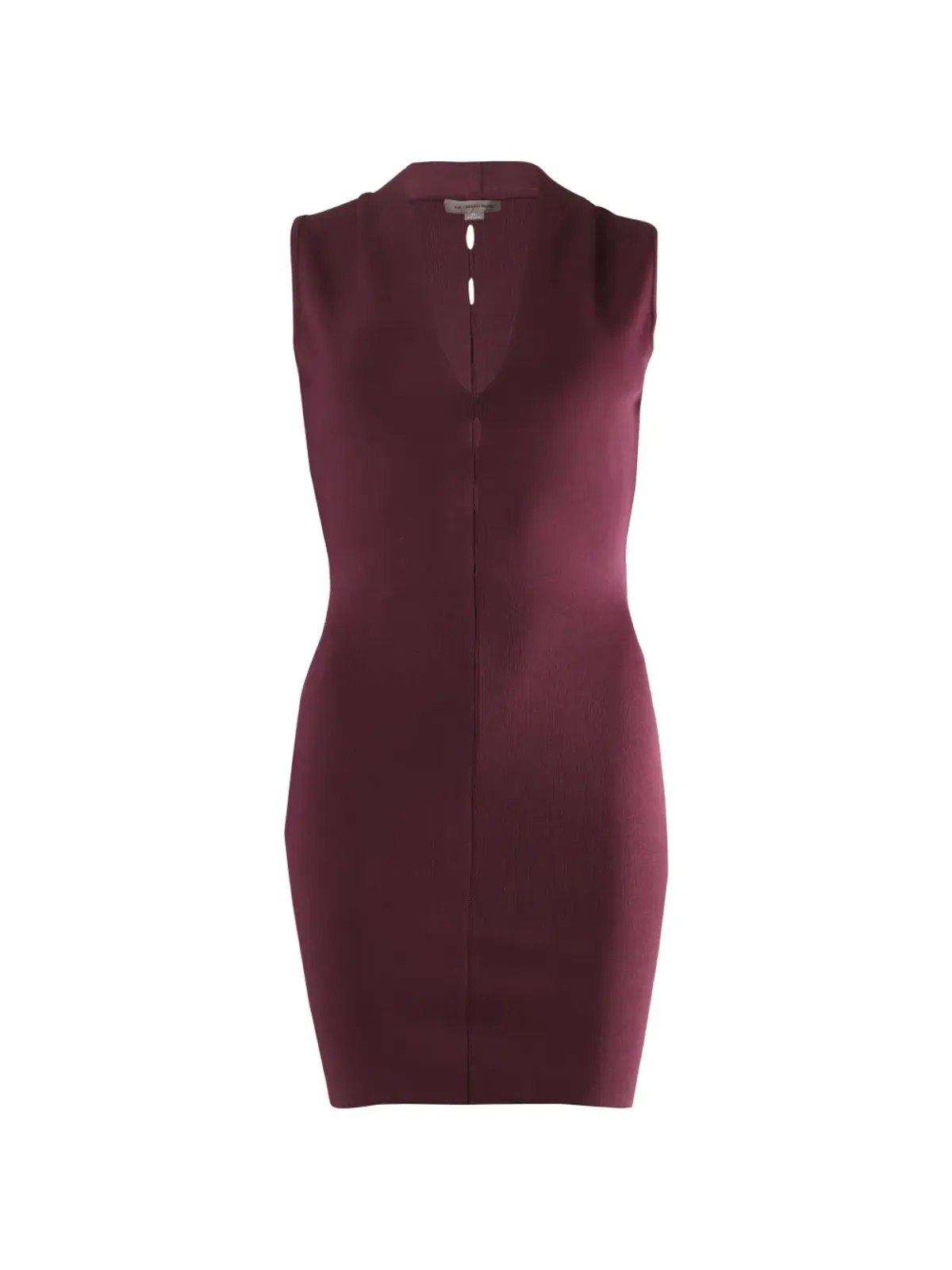 Pre-Owned Alexander Wang cutout bodycon mini dress - Red - 画像1