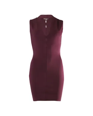 Pre-Owned Alexander Wang cutout bodycon mini dress - Red - サムネイル1
