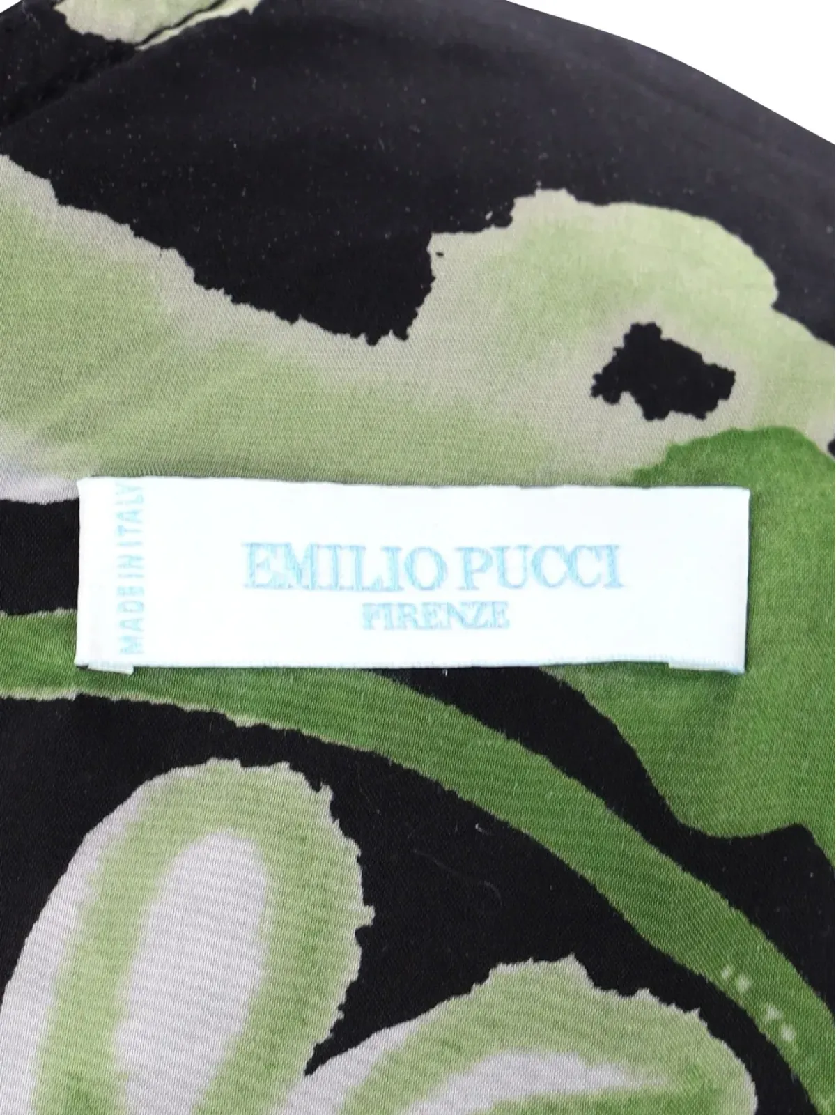 PUCCI Pre-Owned Vネックノースリーブミニドレス - 画像4