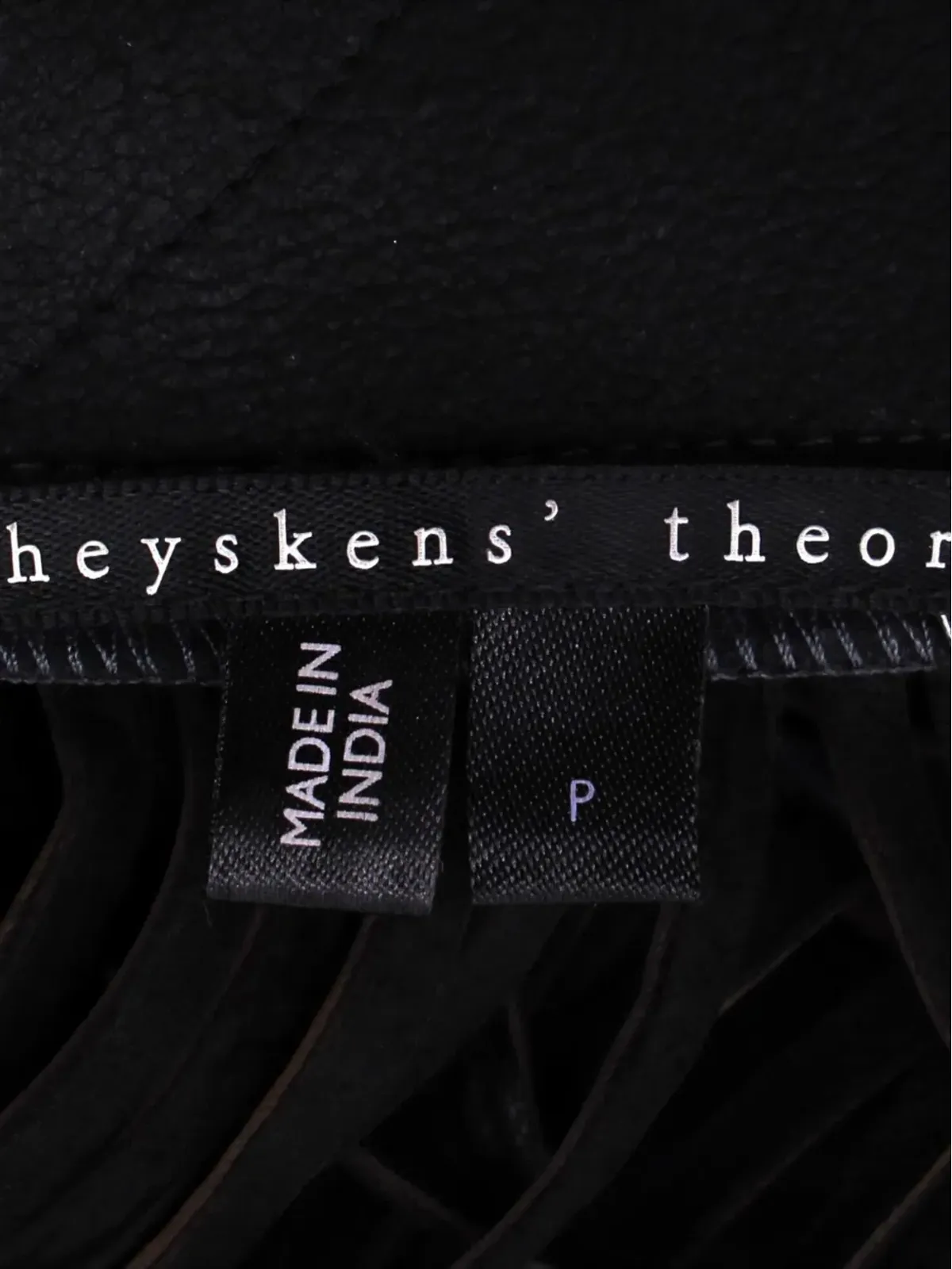 Theory フリンジ付きノースリーブトップ - 画像3