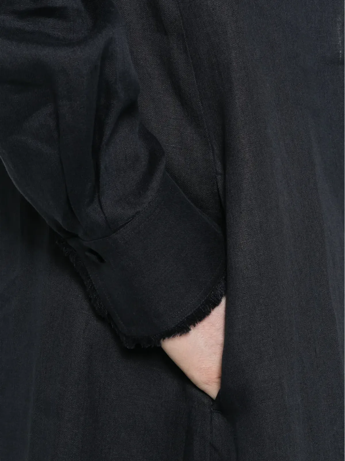 Agnona リボン付きシャツドレス - 画像5