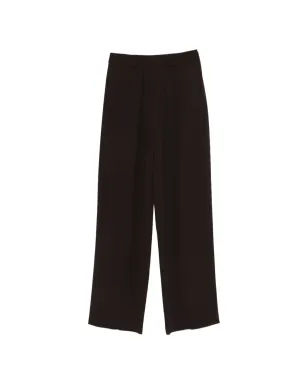 Agnona プリーツパンツ - Brown - サムネイル2
