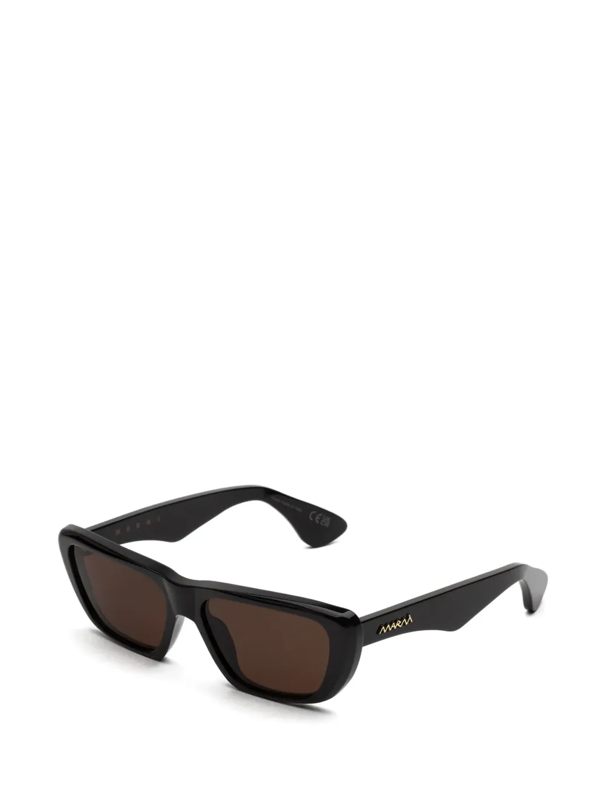 Marni Eyewear ジムラ レクタングルフレーム サングラス - 画像2