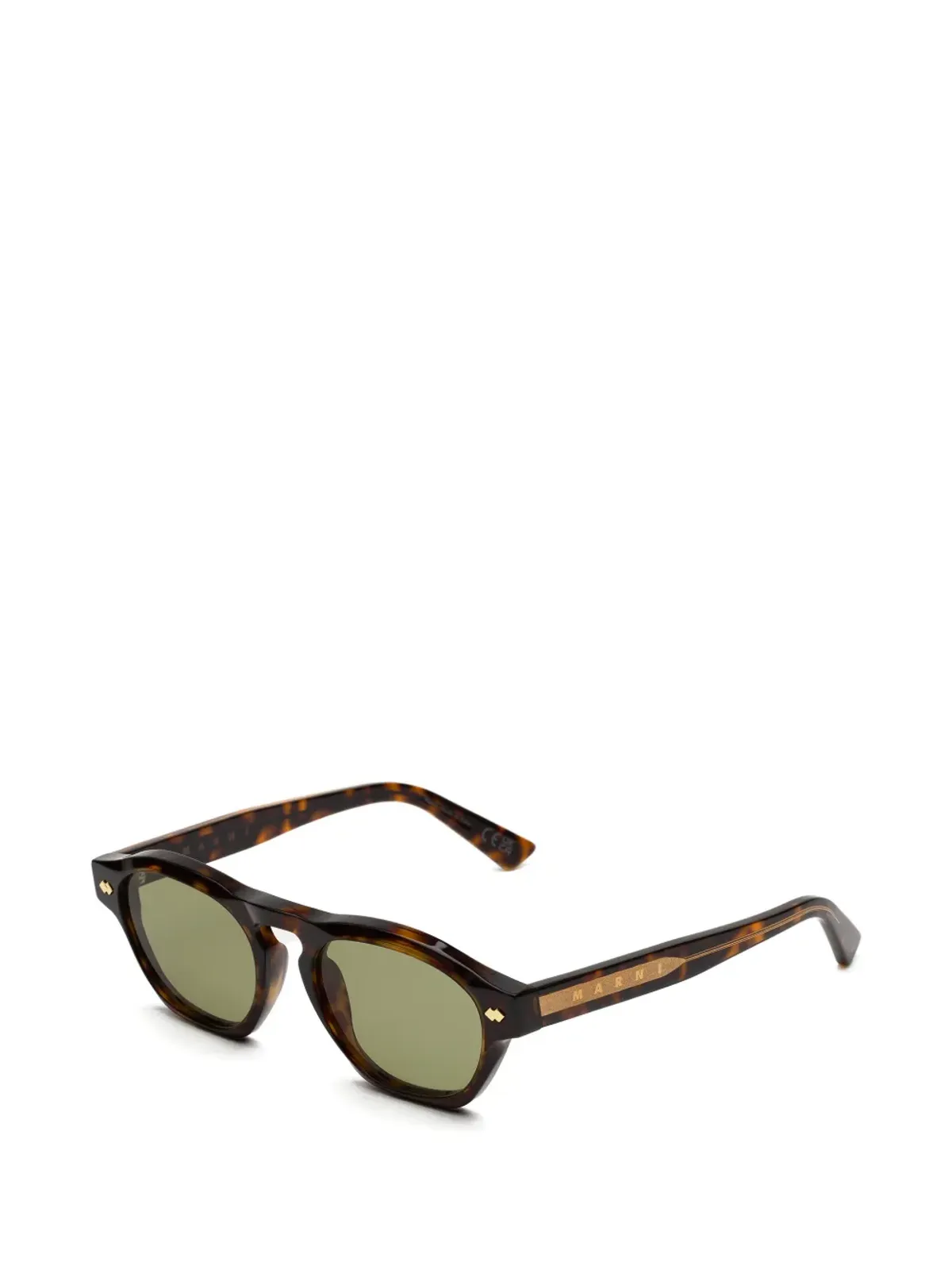 Marni Eyewear ユナリ ブラウン サングラス - 画像2