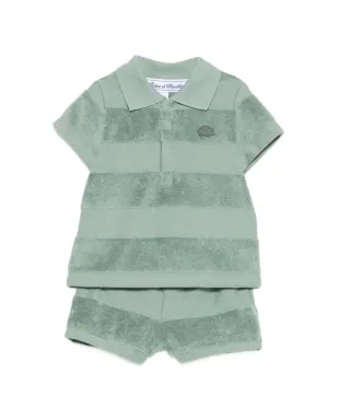 Tartine Et Chocolat striped babywear - Green - サムネイル1