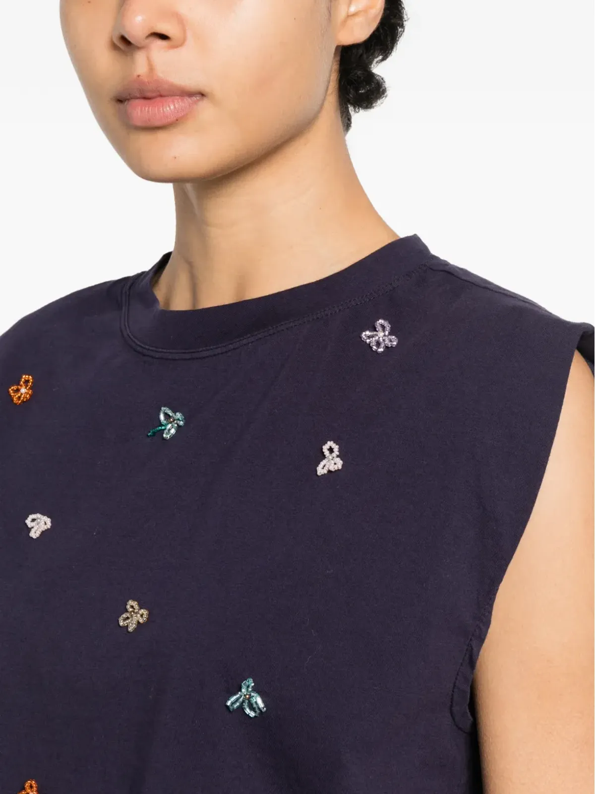 Forte Forte 刺繍入りTシャツ - 画像5